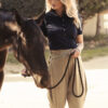 Sunset Stretch Polo Woman