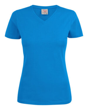 Heavy V-neck T-shirt ladies