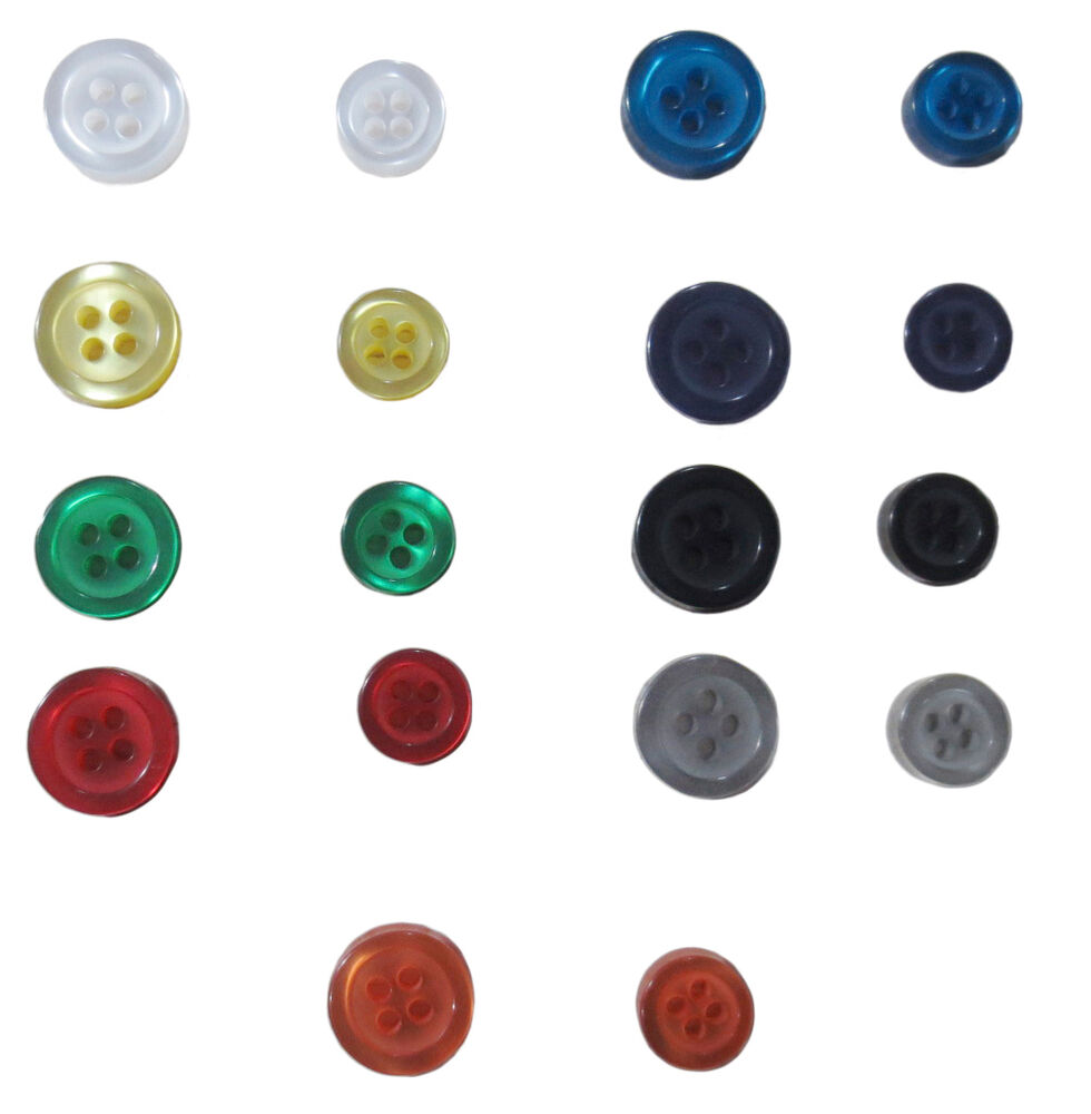Shirt Button Small 10-pack