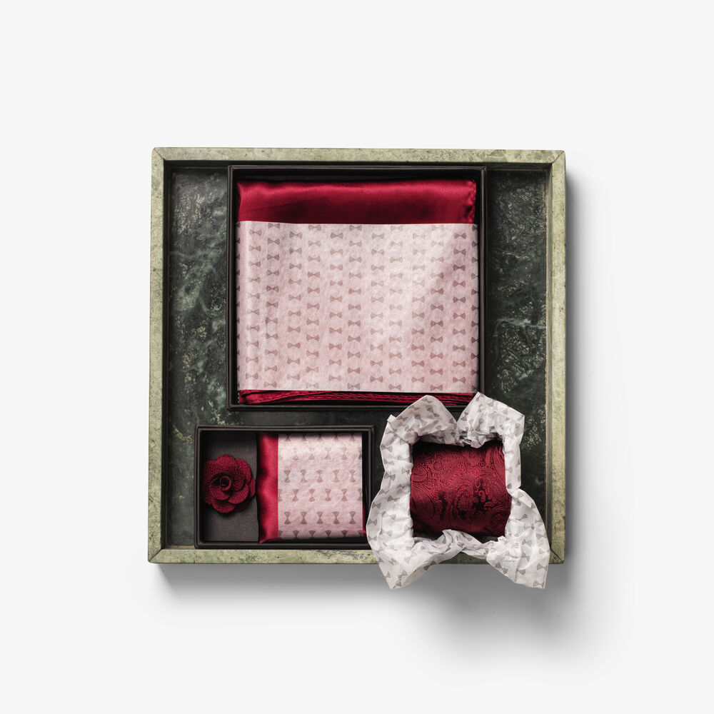 2920600_2910400_2920500_Scarf_tie_handkerchief_brooch_box_wine