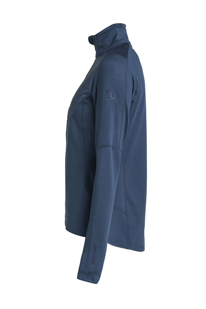 465018115-964_TXliteWindblockHalfZipWomen_Left_MidnightNavy