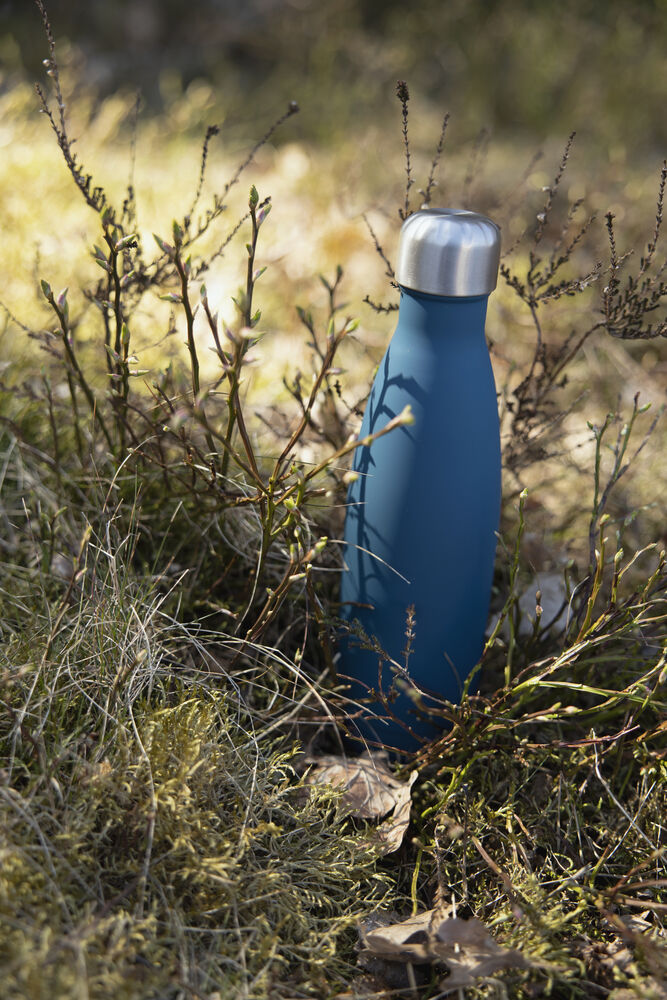 Nils stålflaske med gummiert utside