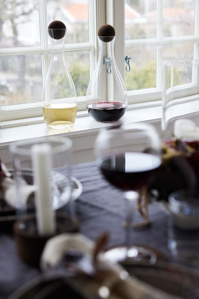 Nature karaffel med kork-kule