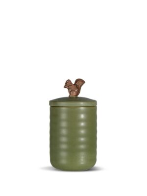 Ellen krukke med lokk, ekorn