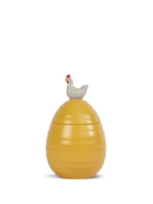 Ellen krukke med lokk, høne