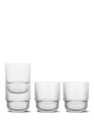 Blanka vannglass, 4-pk.