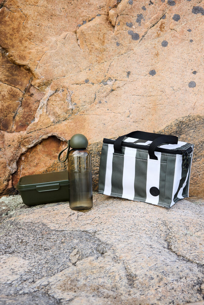 City stripete kjøleveske liten rPET