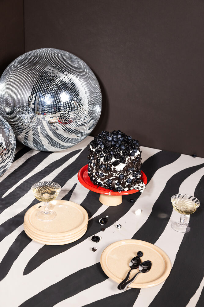 Italiensk champagne coupe Opacity