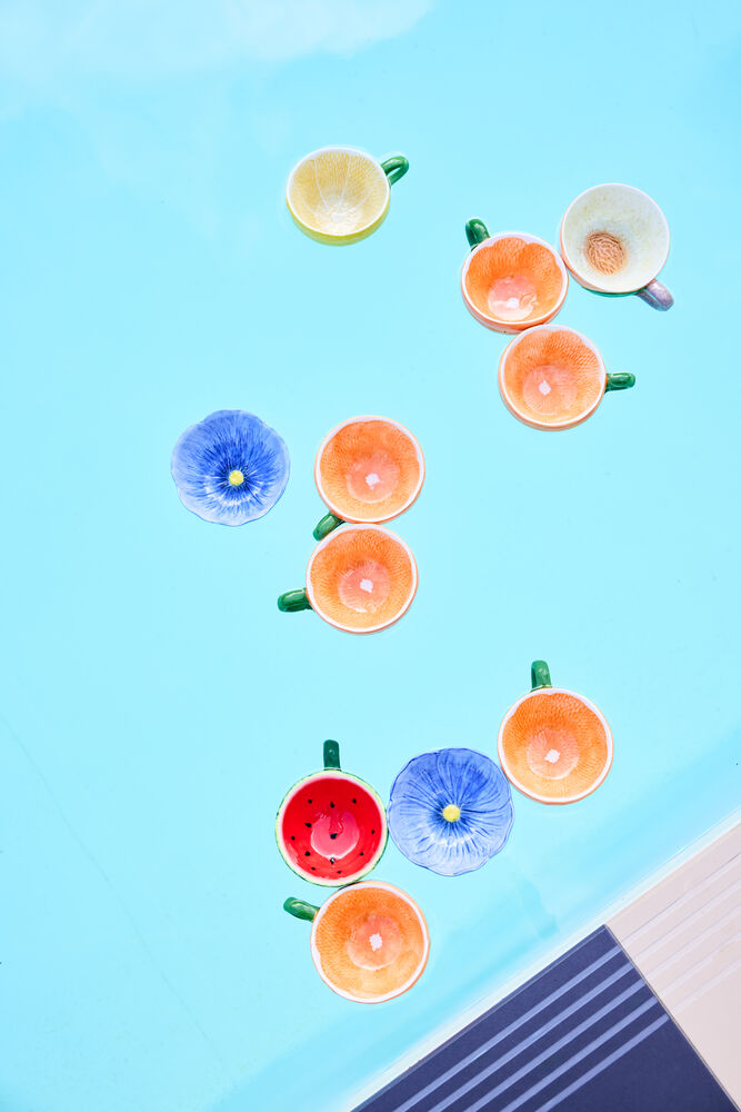 Kopp med fat Watermelon