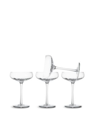 Champagne coupe Opacity, 4-pk.