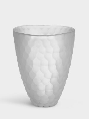 Raspberry Frost Vase H 200Mm