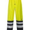 6504 Regnbukse EN ISO 20471 Kl 2