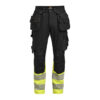 Womens Craftsman Trousers stretch Hi-Vis