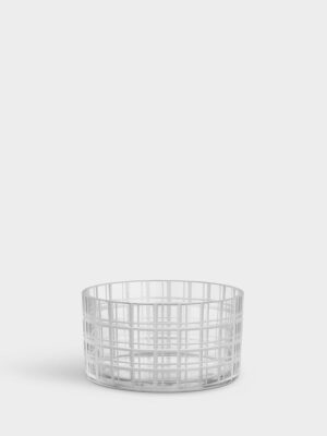 Cut in Number skål, ruter 160 mm