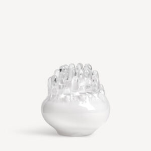 Polar lyslykt hvit h 200 mm