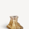 Rocky Baroque candlestick amber haze 95mm
