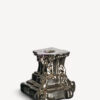 Rocky Baroque candlestick glossy glaze 95mm