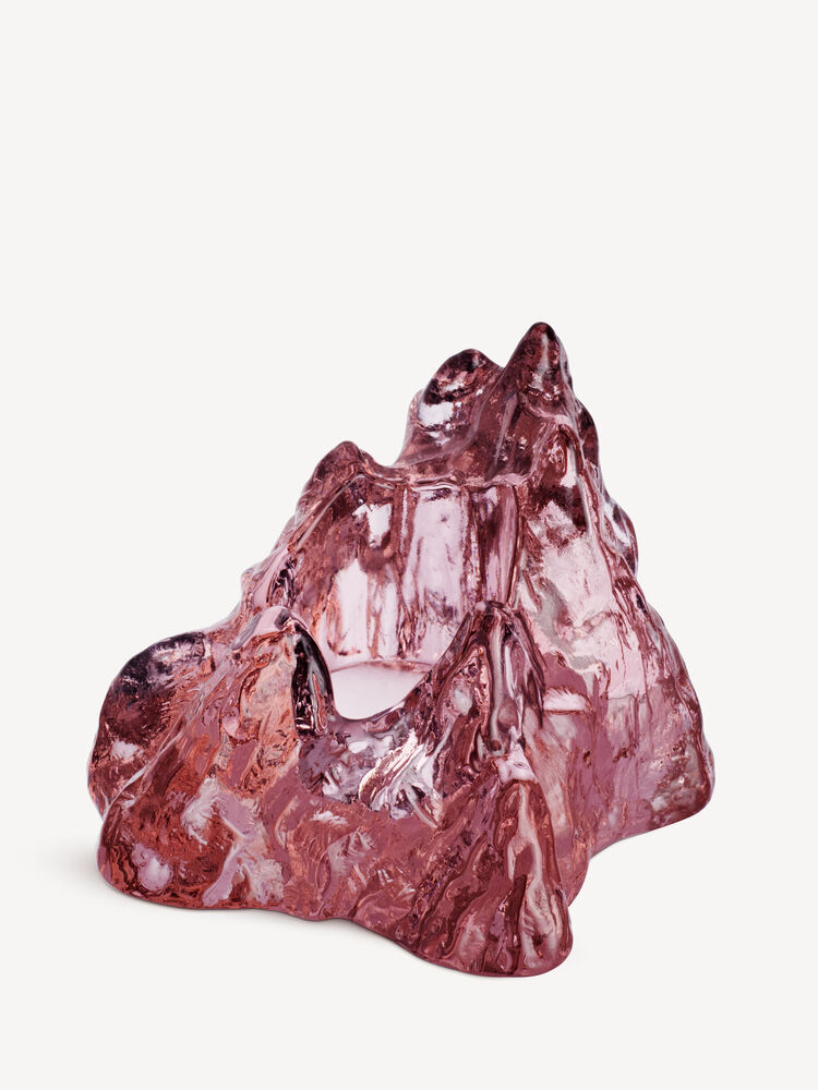 The Rock lyslykt rosa 91 mm